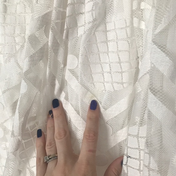 Anthropologie Lace Dress Pina Pineapple Fruit Fit and Flare Dress Women’s Size 2 - Picture 9 of 15